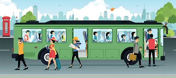 Environmental Benefits of Public Transport