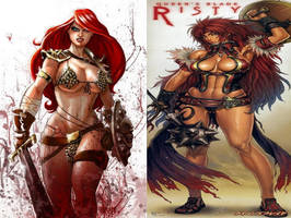 Red Sonja Vs Risty