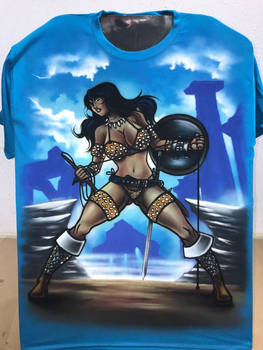Camiseta Amazona Negra 2017