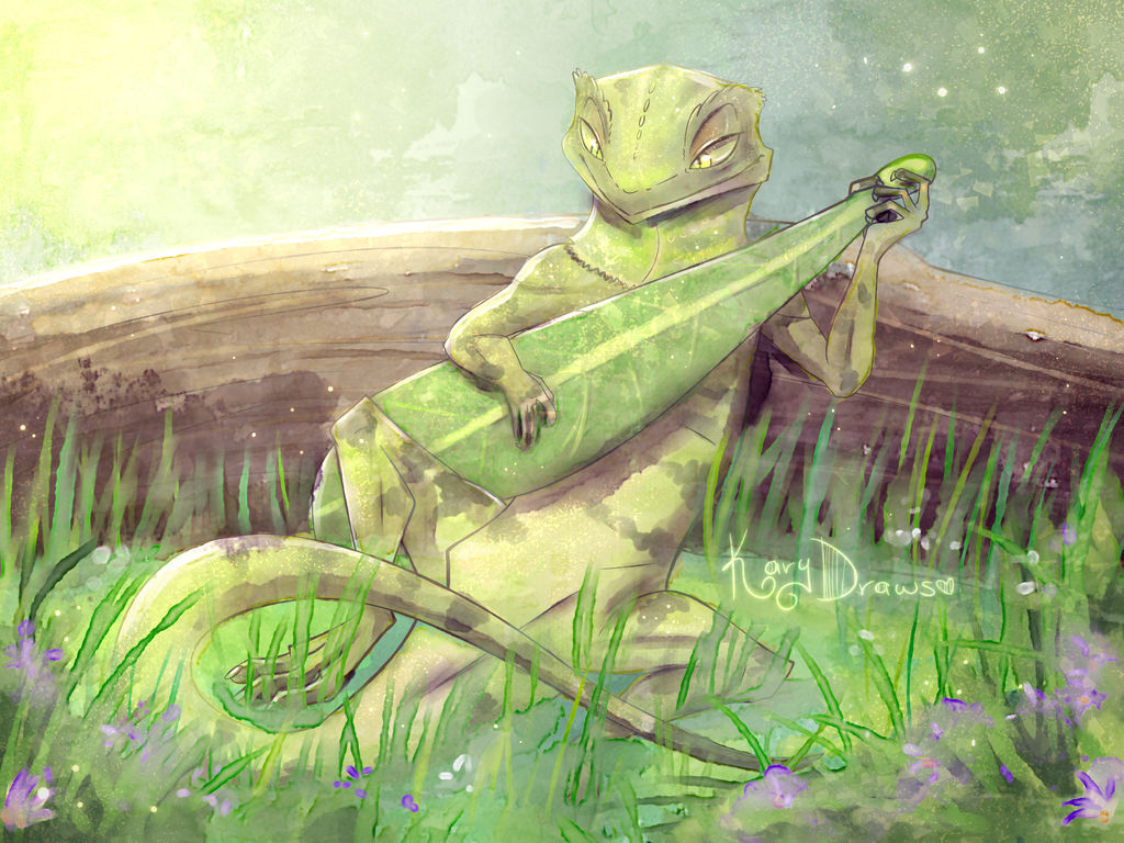 Peaceful by Kary-Draws Peaceful by Kary-Draws