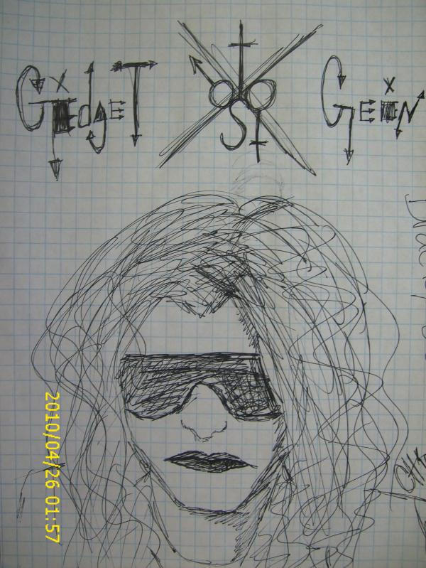 Gidget Gein Sticker Gidget Gein by CamiiHavok on DeviantArt