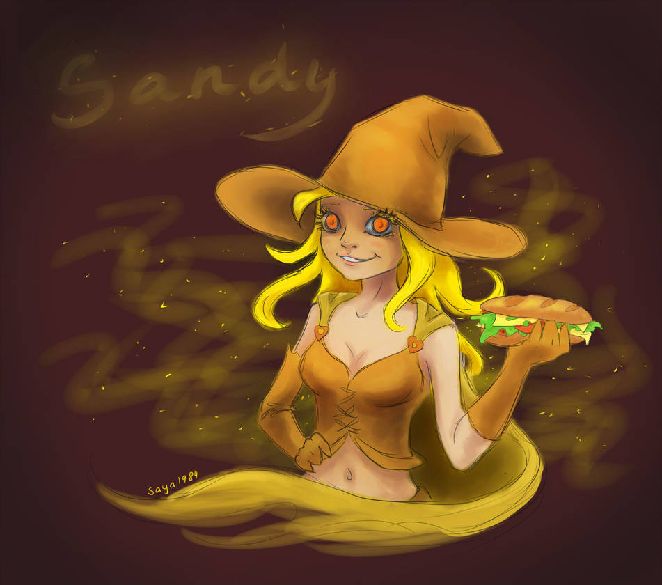 Sandy The Sand Witch By Saya1984 On DeviantArt sandy-the-sand-witch-by-saya1984-on-deviantart