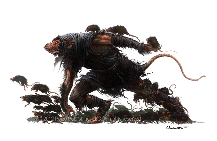 Wererat by Satibalzane on DeviantArt