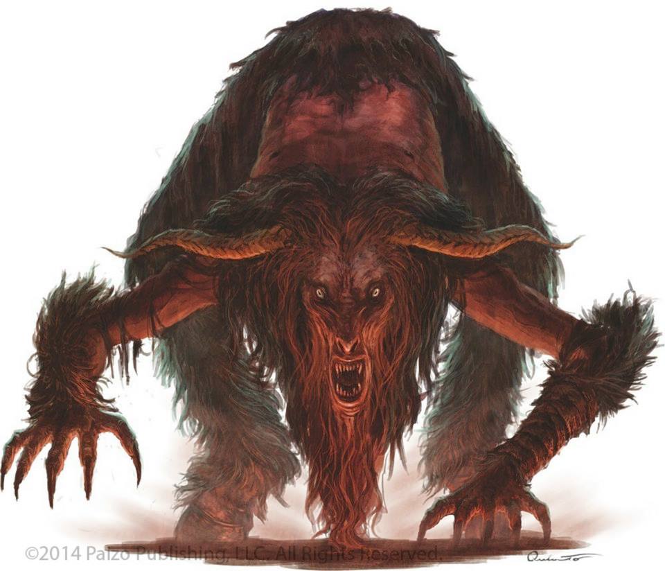 Pathfinder - Demon by Satibalzane on DeviantArt