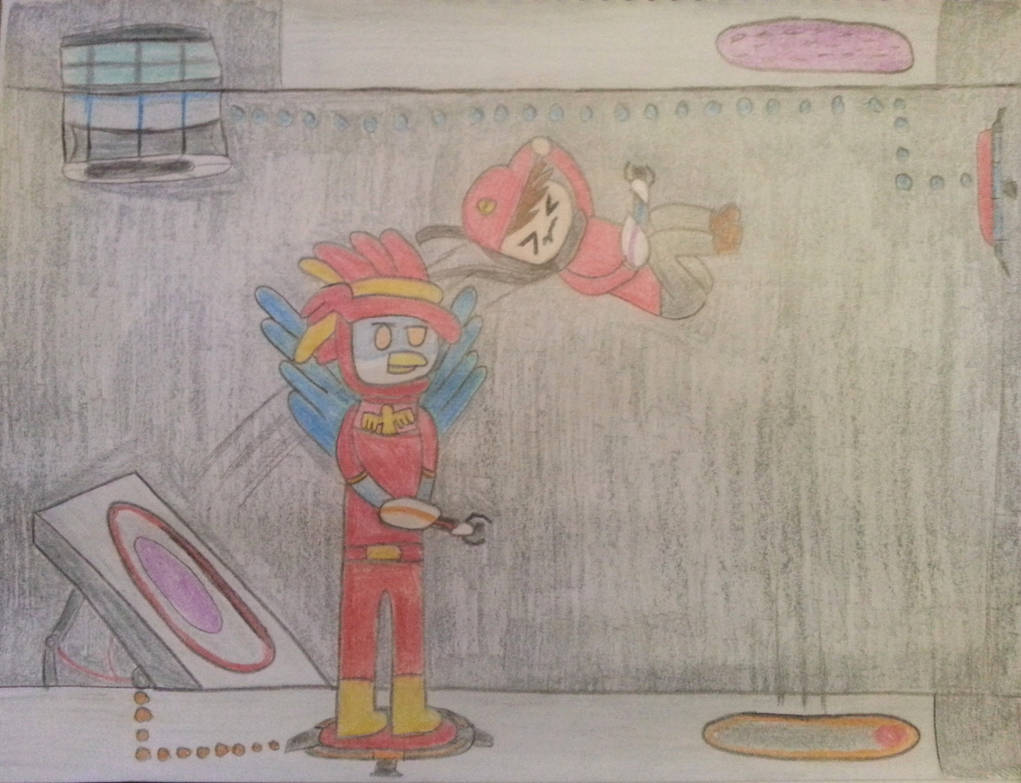 Portal 2 Bird Brain With Portals by mario2980 on DeviantArt