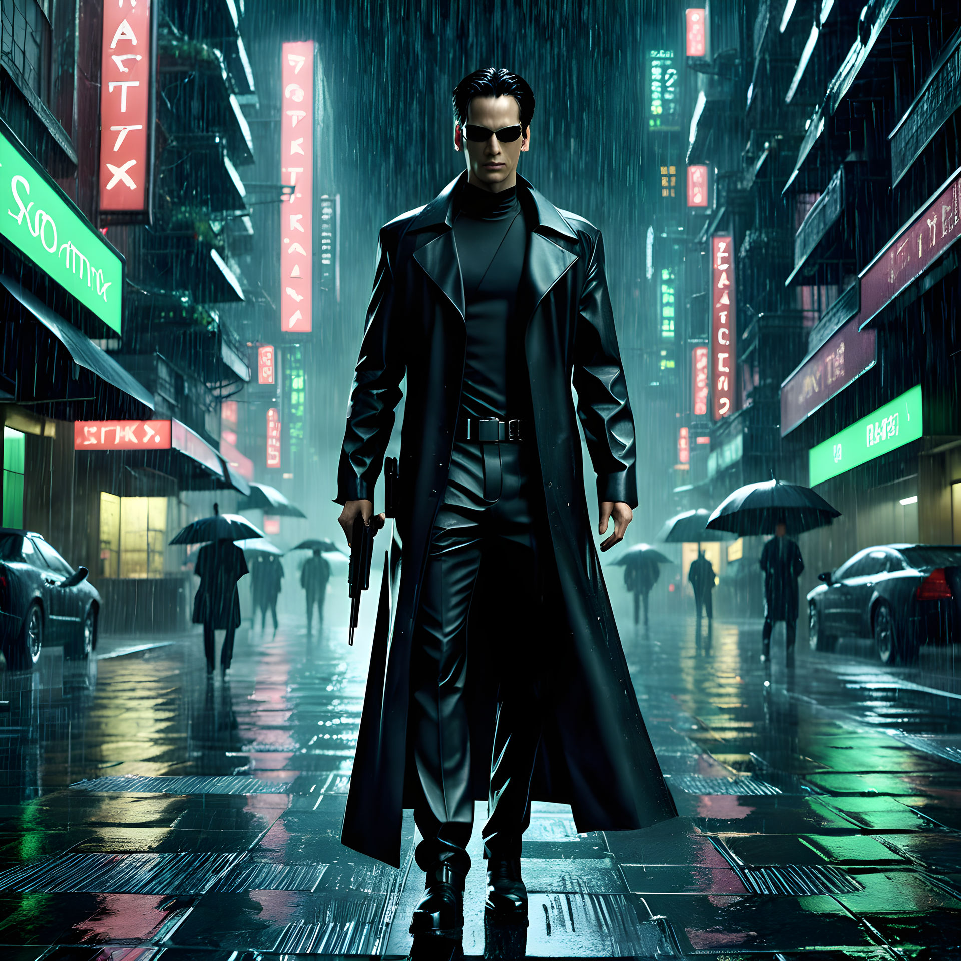 Neo. The Matrix. [AI Generated] by MadMike-FX on DeviantArt