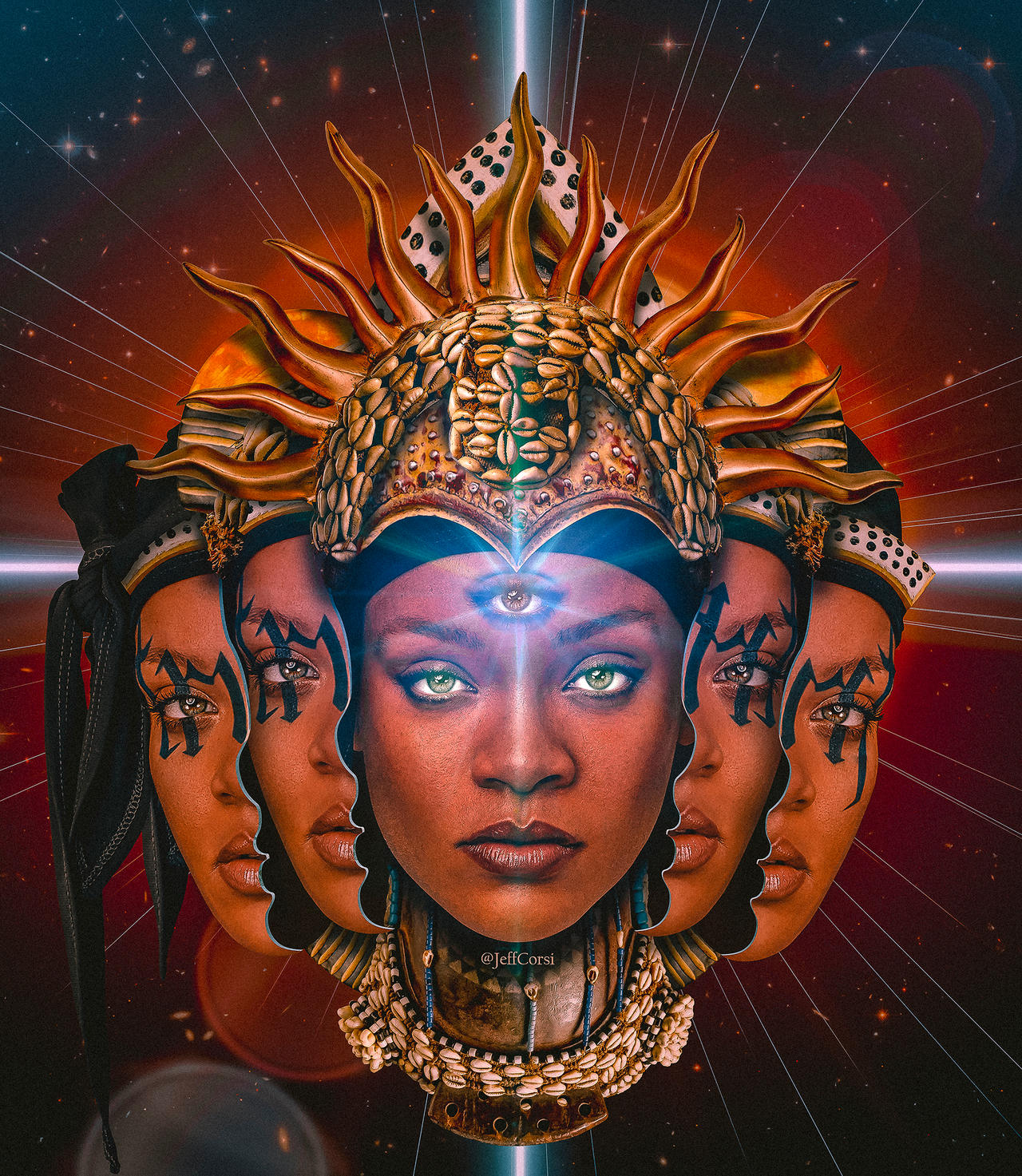 AFRICAN GODDESS RIRIH by JeffCorsi on DeviantArt