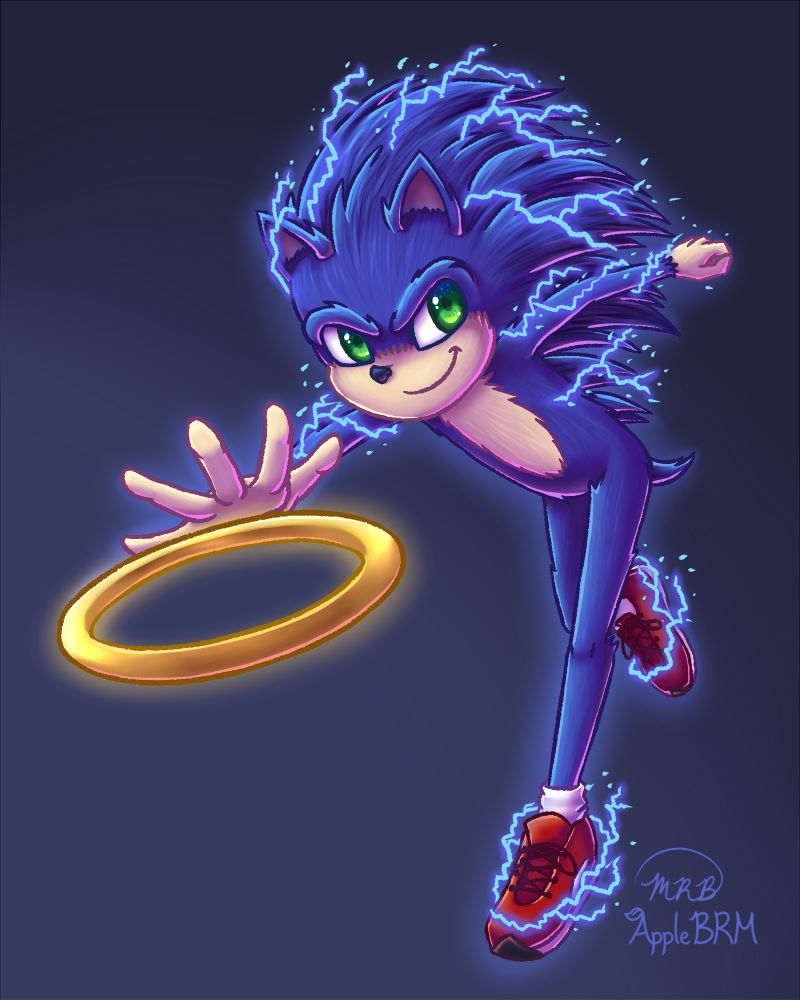 Movie Sonic - Ring by Apple-BRM on DeviantArt