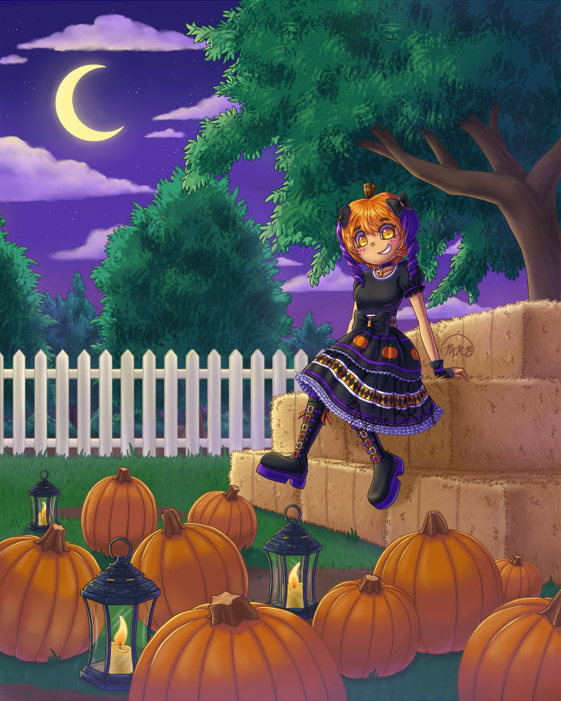 Patchkins Deviantart Pumpkin Patch Chilling by Apple-BRM on DeviantArt