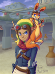 Jak II n Dax ~Speedpaint~ by Apple-BRM