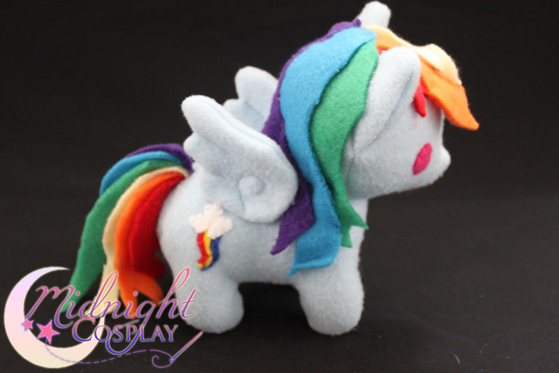 Rainbow Dash Plush by NsomniacArtist