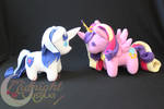 Princess Cadence and Shining Armor by NsomniacArtist
