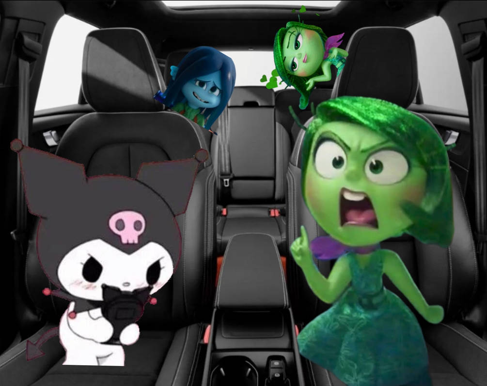 Discust Angry Disgust is angry for playing in my car by elefante179 on DeviantArt