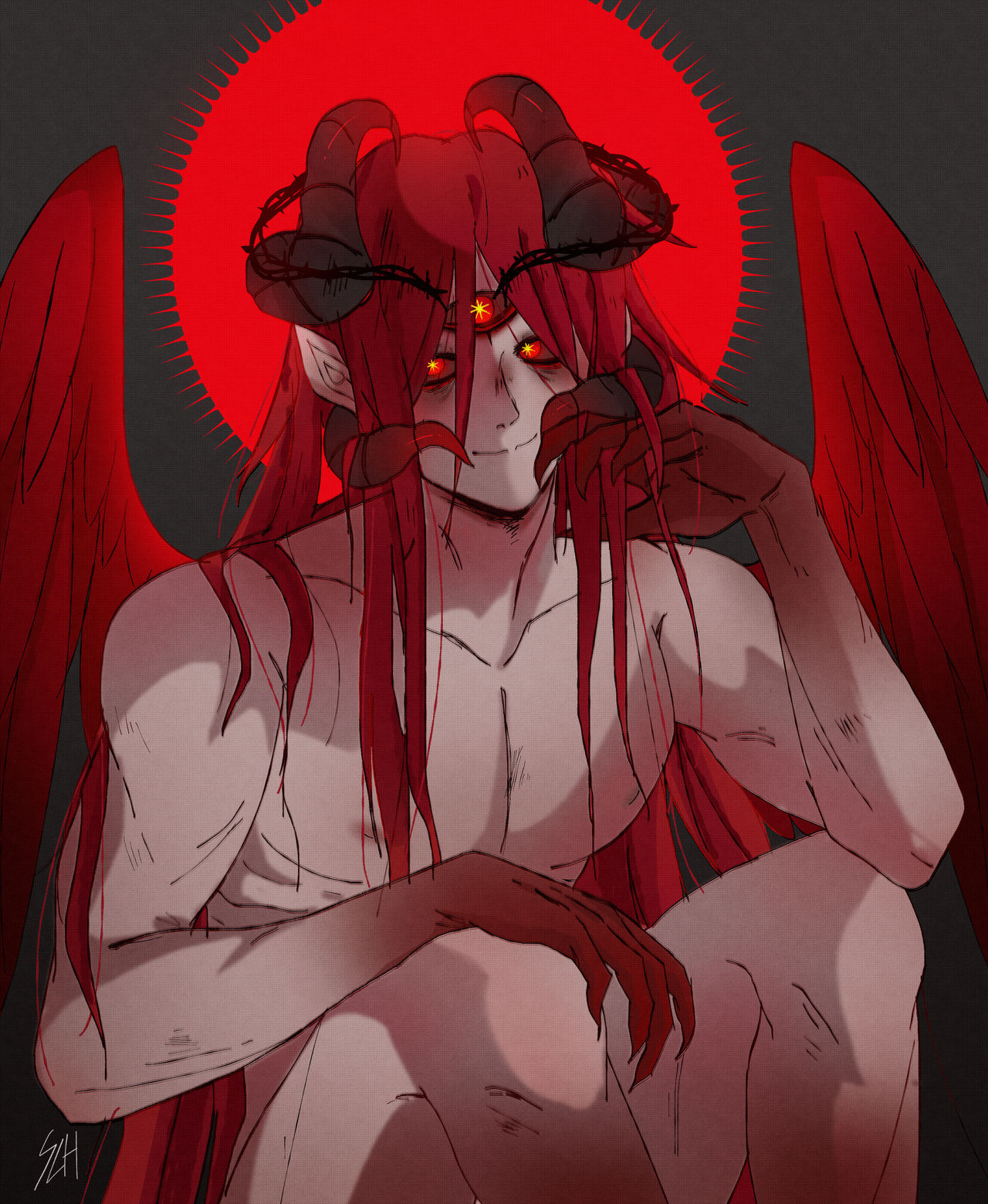 Azail Character Aziel, The Last Scholar of The All-Father by Schlezweizer on DeviantArt