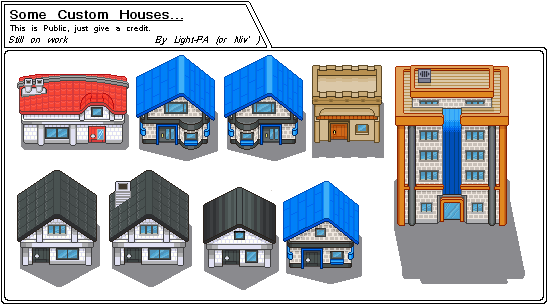 Pokemon - Custom Houses