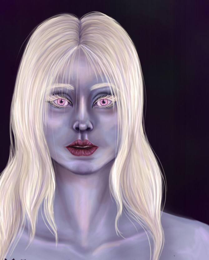 Blue Skin by the-emmay on DeviantArt