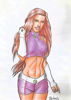 StarFire (Estelar)  Teen Titans 2018 commission