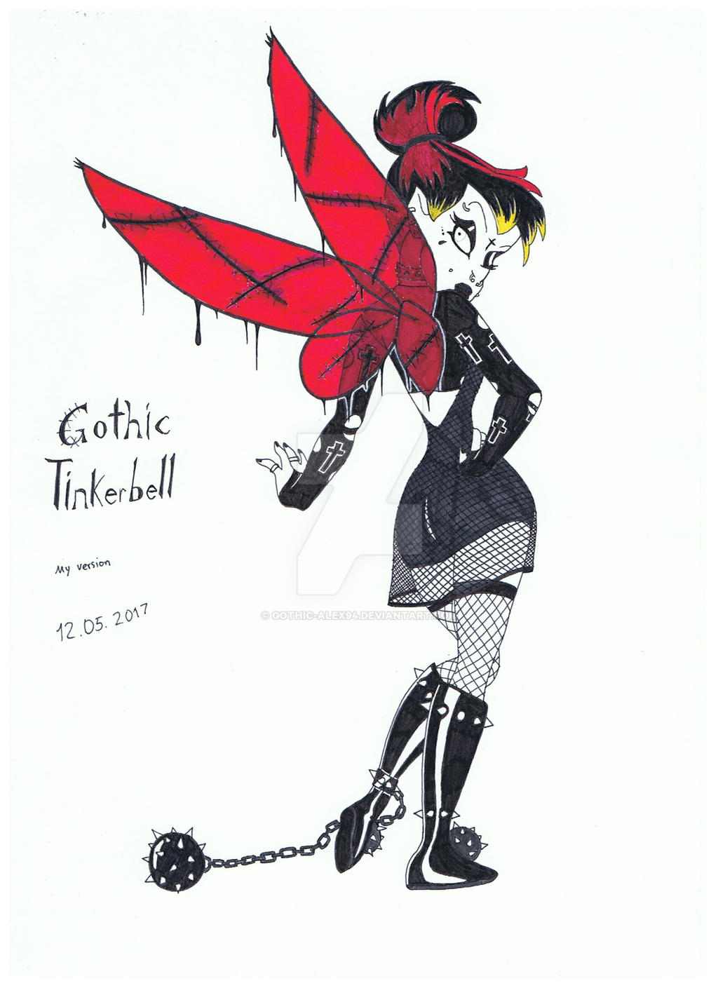 Gothic Tinkerbell By Gothic Alex94 On DeviantArt