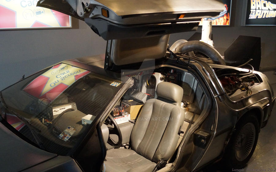 Inside the DeLorean Back To The Future