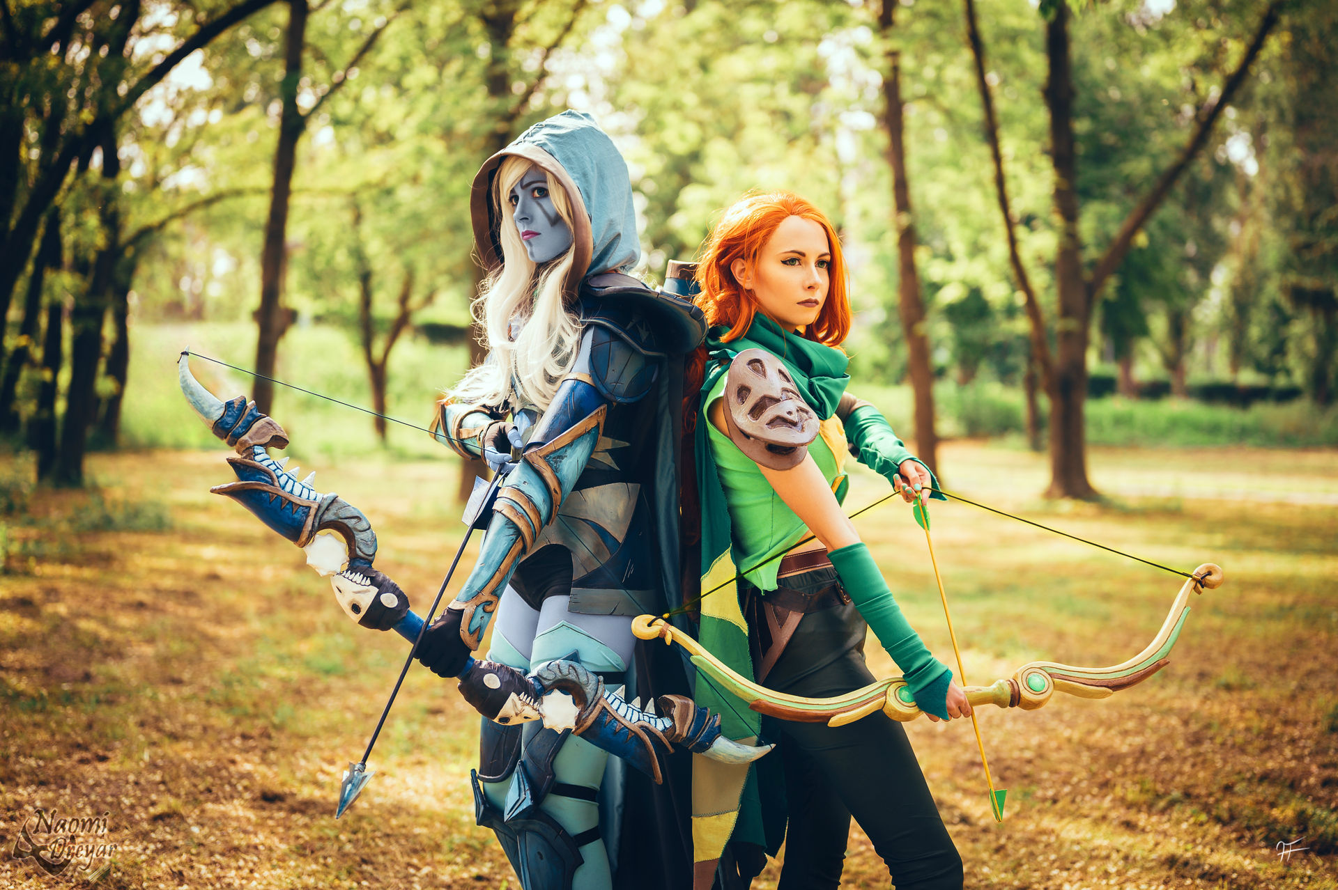 Drow Ranger Windranger cosplay by Naomi-R-Dreyar on DeviantArt