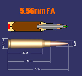 5.56x39mm Firebrand Epsilon