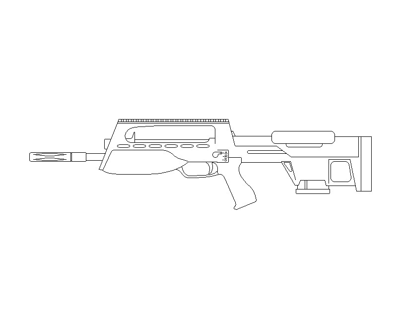 Shrike Automatic Rifle, CQB