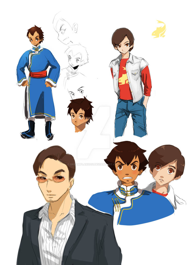 character design draft by dreamplan2010 on DeviantArt
