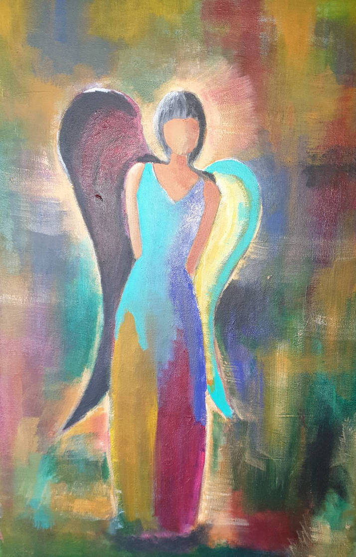 Angel of many colours by FelisAnime on DeviantArt