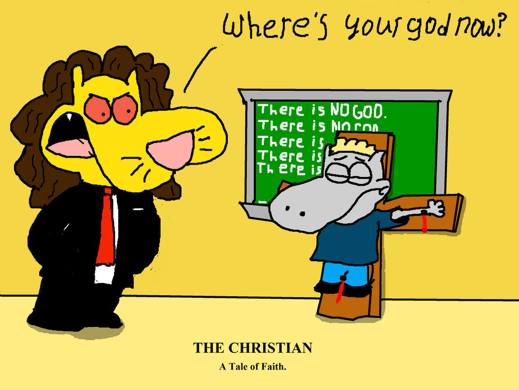 Christian Deviantart The Christian by krudetoons on DeviantArt