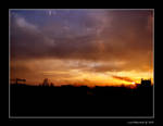 Sunset over Bucharest III by Luke-ro