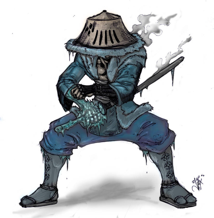 ice samurai by johnjackman on DeviantArt