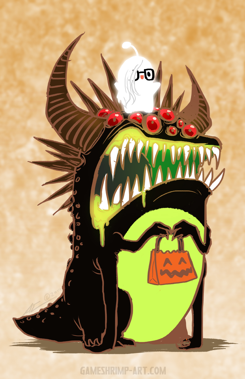 Nice Sprite, Scary Monster by Nanaga on DeviantArt