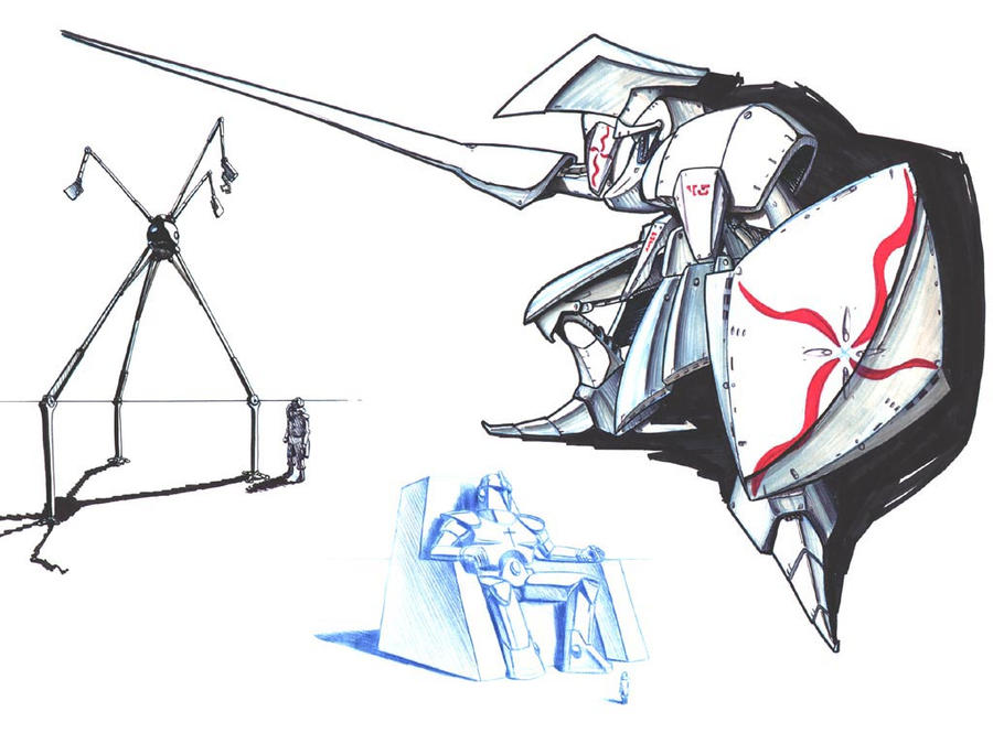 Sentinel Damage Drawing Sentinel by Guilhem-Bedos on DeviantArt