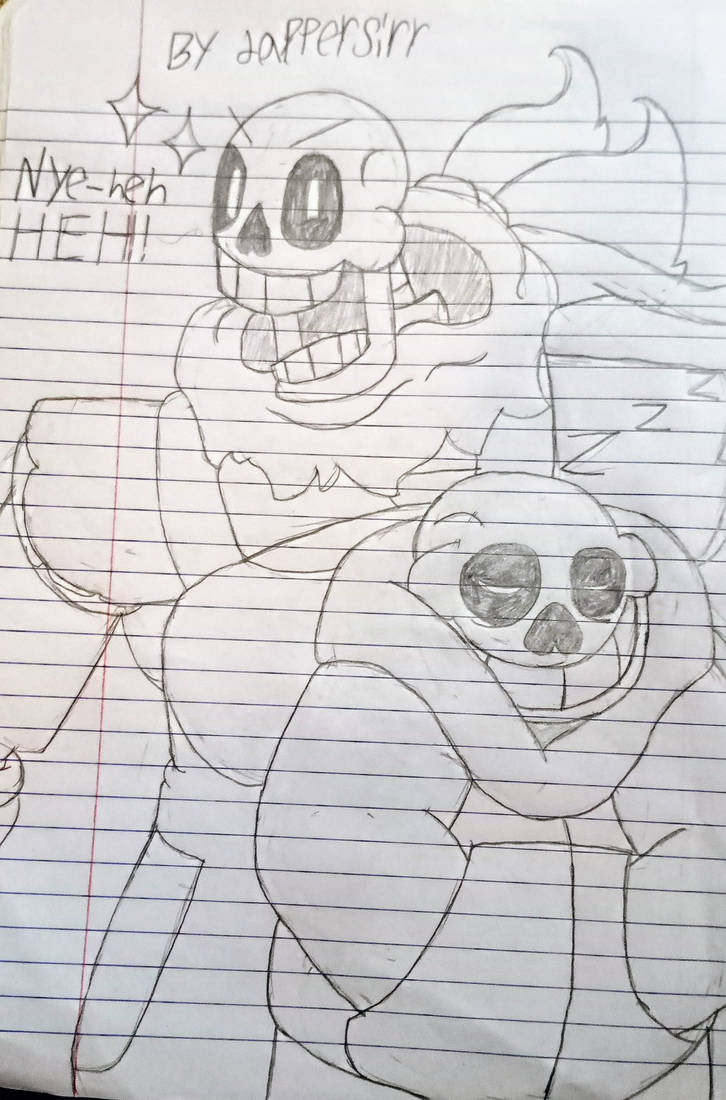The skele-bros! by dappersirrr on DeviantArt