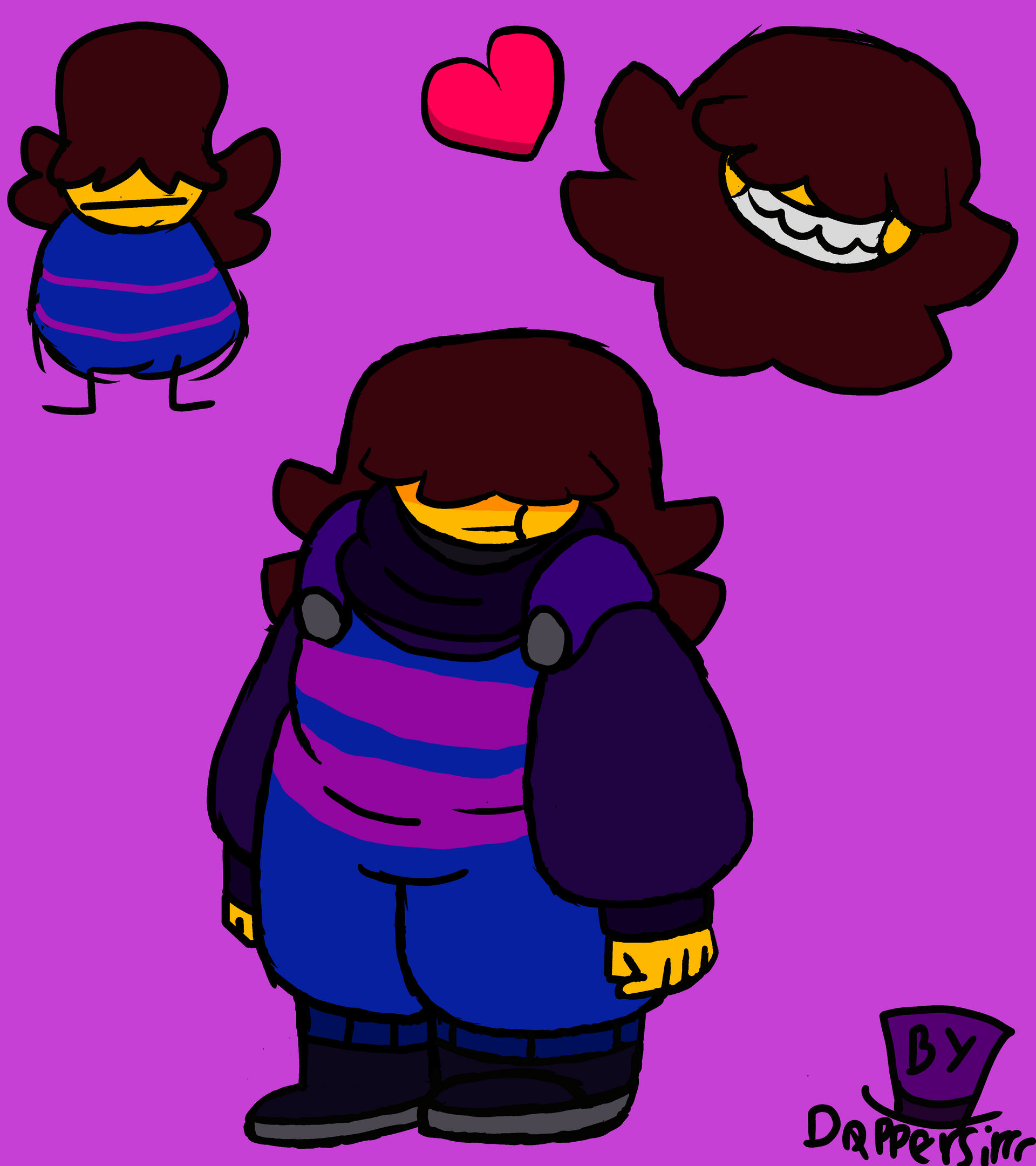 Frisk R6 Yet another Frisk... by dappersirrr on DeviantArt