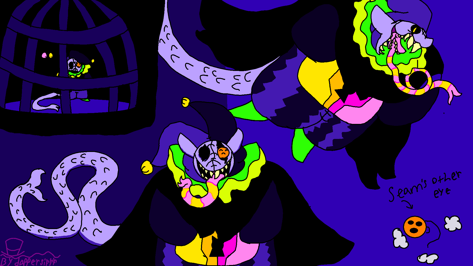 Jevil Ruler JEVIL by dappersirrr on DeviantArt