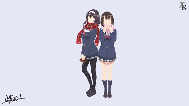 Utaha and Megumi (Collab) Minimalist