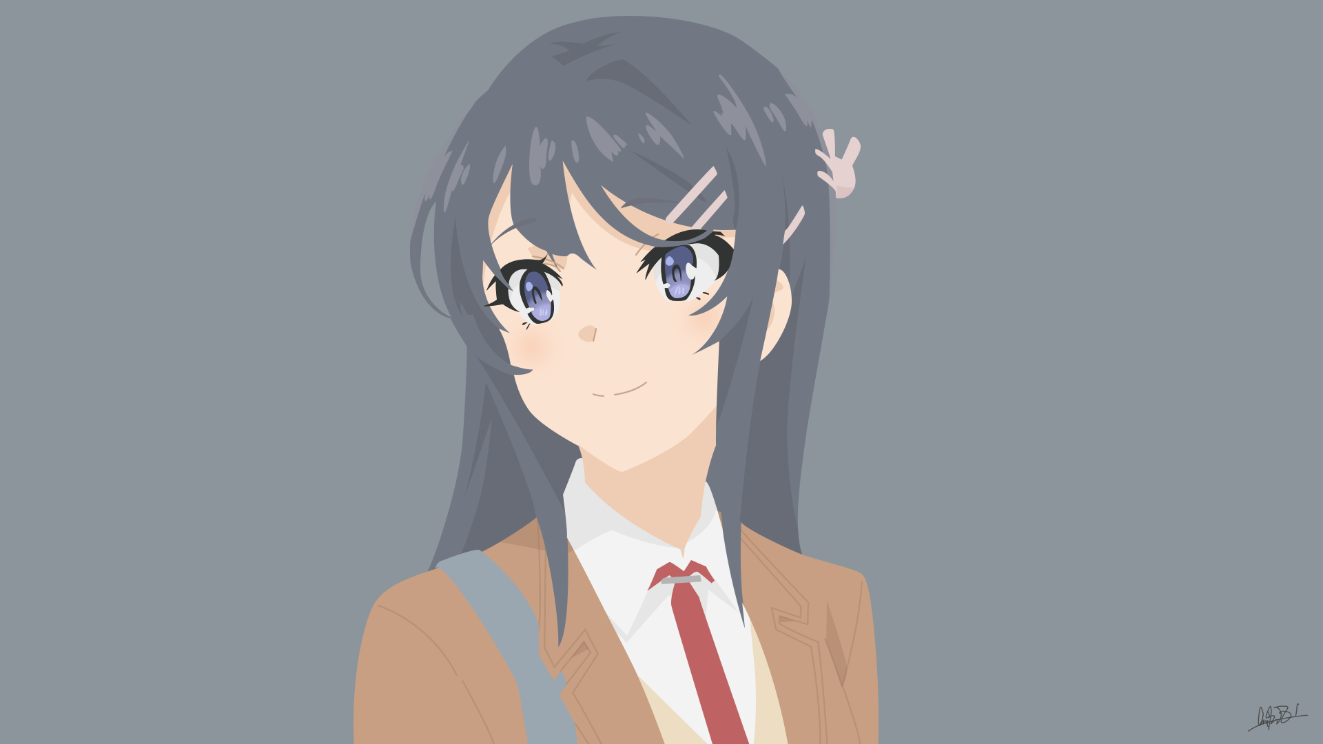 Sakurajima Mai Seishun Buta Yarou Vector By Nuralifsidoel On Deviantart