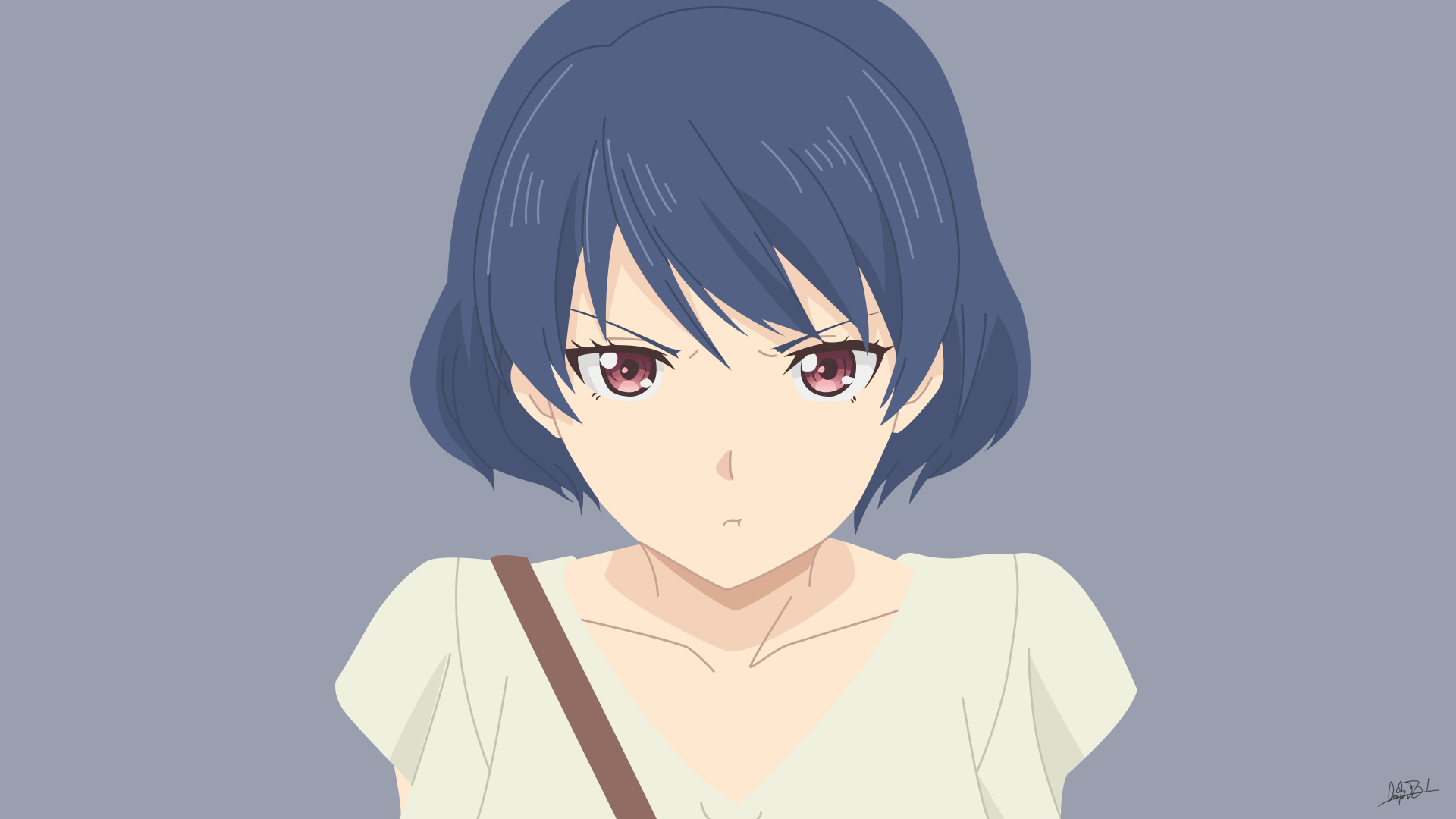 Rui Tachibana (Domestic na Kanojo) Minimalist by NurAlifSidoel on DeviantArt