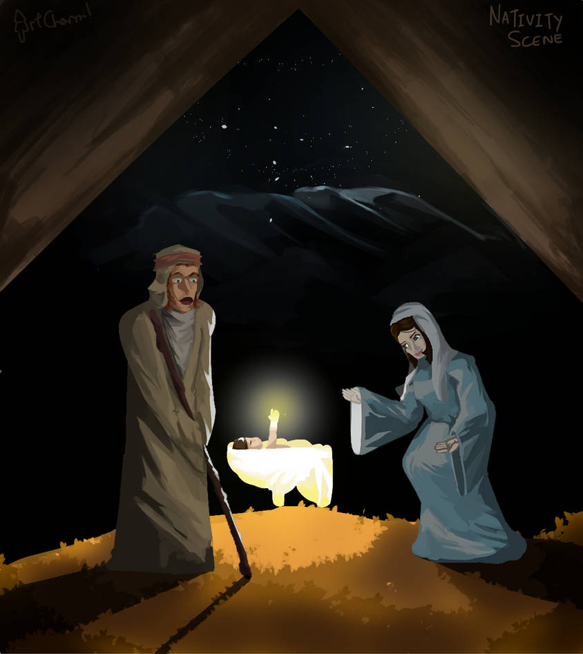 Deviantart Nativity Nativity Scene by ArtisanalCharm on DeviantArt