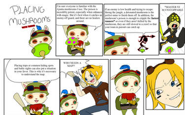 Placing Mushrooms with Teemo