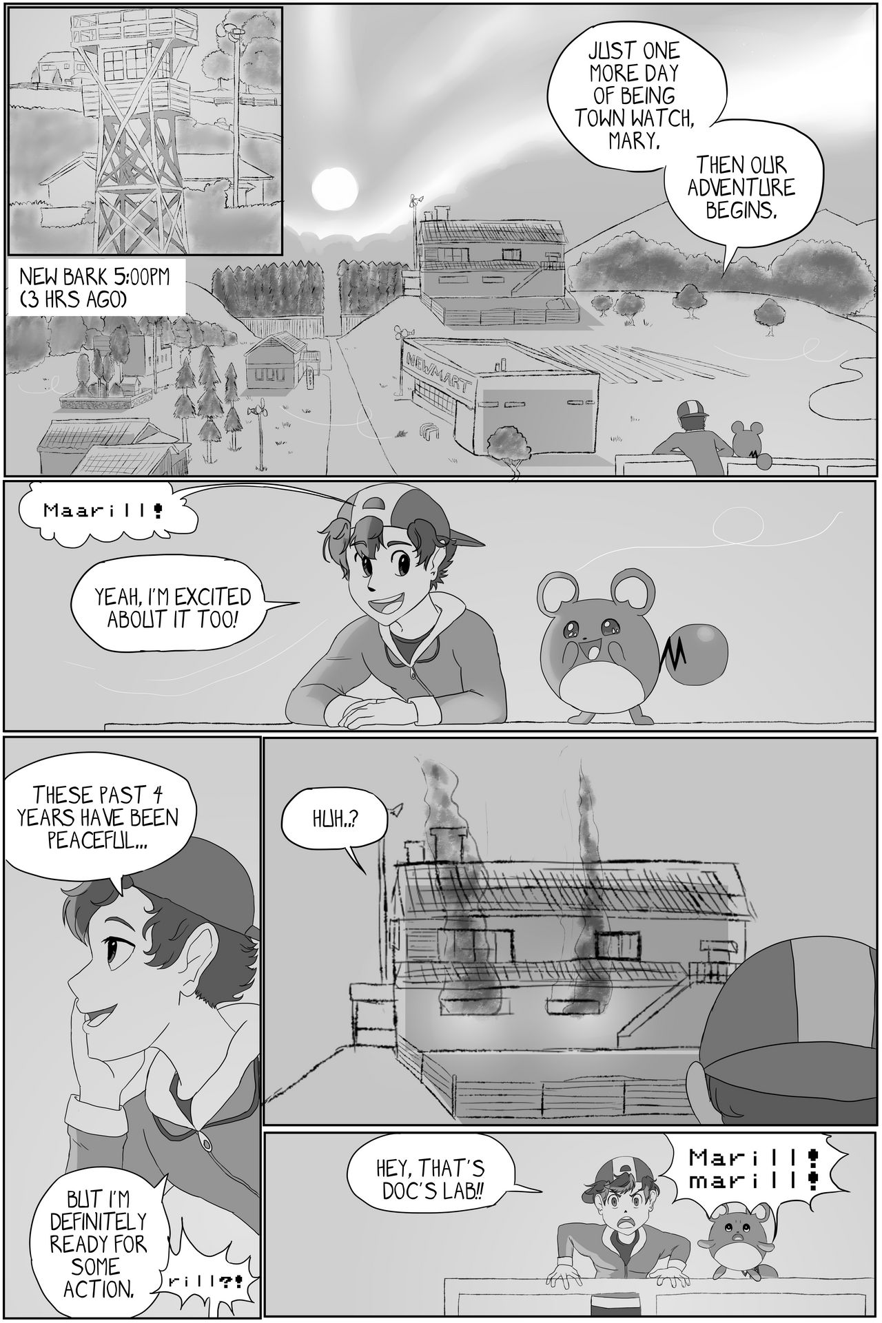 Sunken Symphony Chapter 4 Pg 1