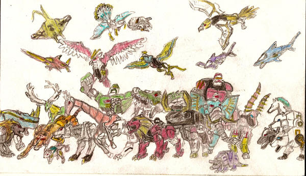 Wild Zords by BadDogg on DeviantArt Wild Zords by BadDogg on DeviantArt