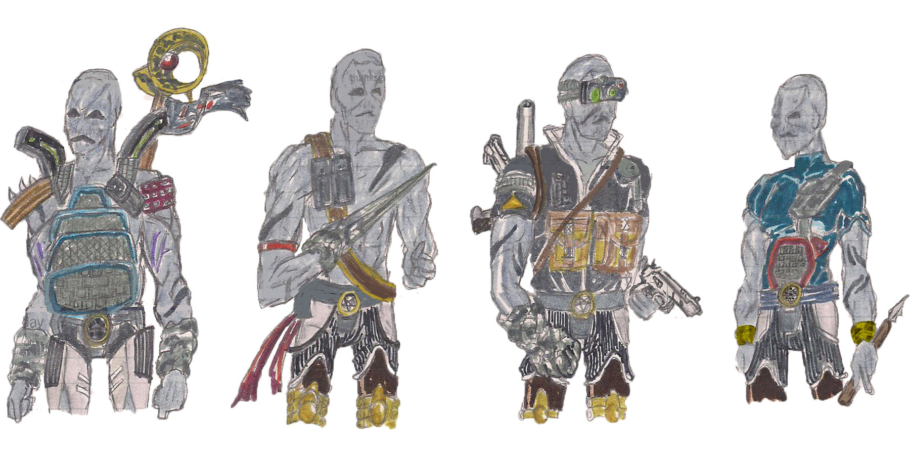 Power Rangers Advanced:Putties by BadDogg on DeviantArt