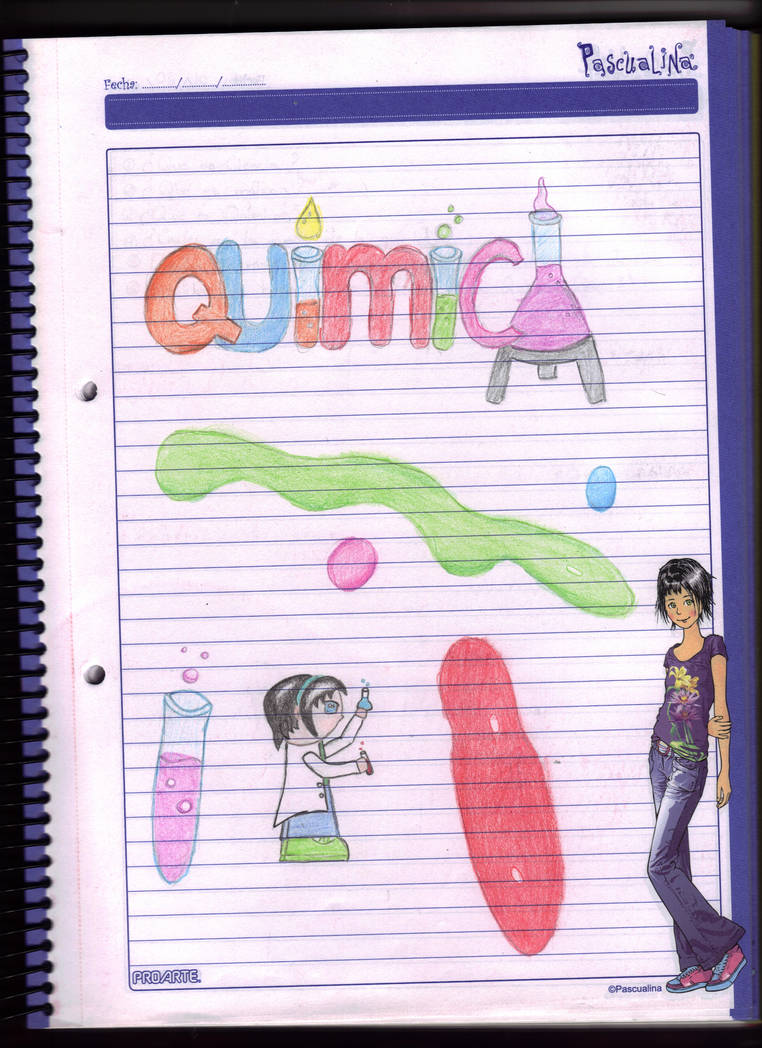 Portadas De Quimica Portada de Quimica by Lau13-Dark-Angel on DeviantArt