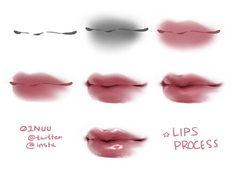 my lips process