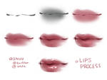 my lips process