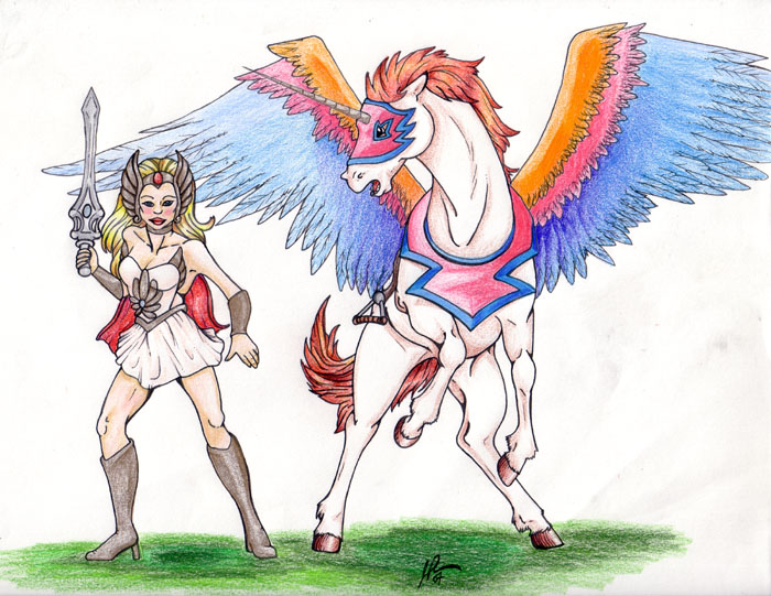 She-Ra and SwiftWind