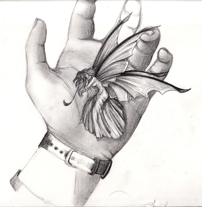 A Fairy in Hand