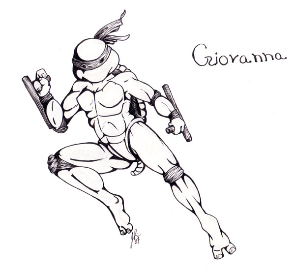 Giovanna the TMNT